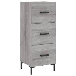 Helloshop26 - Buffet bahut commode armoire meuble de rangement organisateur cuisine salle de séjour salon sonoma 34,5 x 34 x 90 cm 02_0036326 - 30002_0