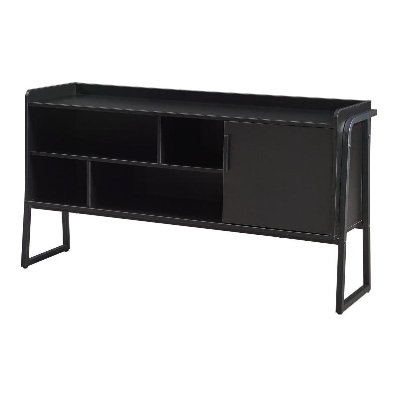 Helloshop26 - Meuble TV support télévision salon étagère 120 x 34 x 63 cm noir 03_0010093 - noir 3000225030643_0