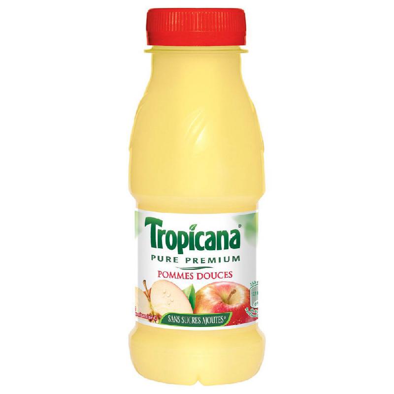 JUS DE POMMES DOUCES TROPICANA PURE PREMIUM - 25 CL - LOT DE 12
