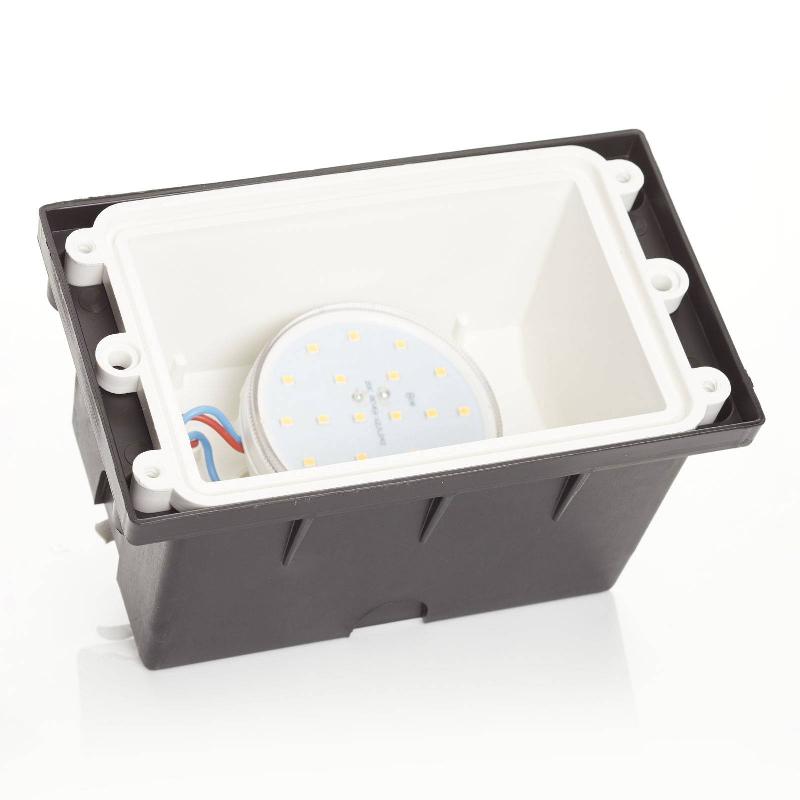 FUMAGALLI LAMPE ENCASTRABLE LED LETI 200-HS NOIRE OPALE CCT