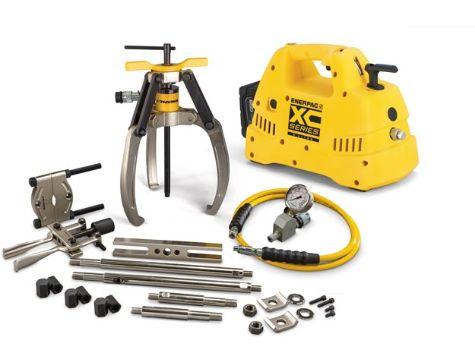 LGHMS310CB - Extracteur principal Lock-Grip 10 tonnes - 3 griffes - Pompe sur batterie 115V_0