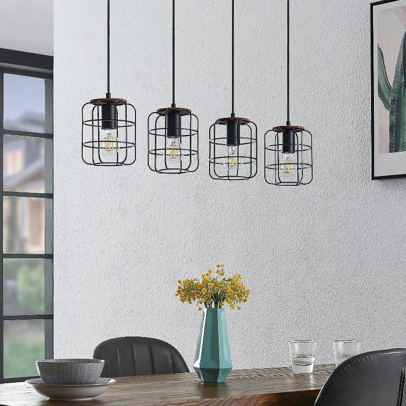 LINDBY TELMOS SUSPENSION À 4 LAMPES