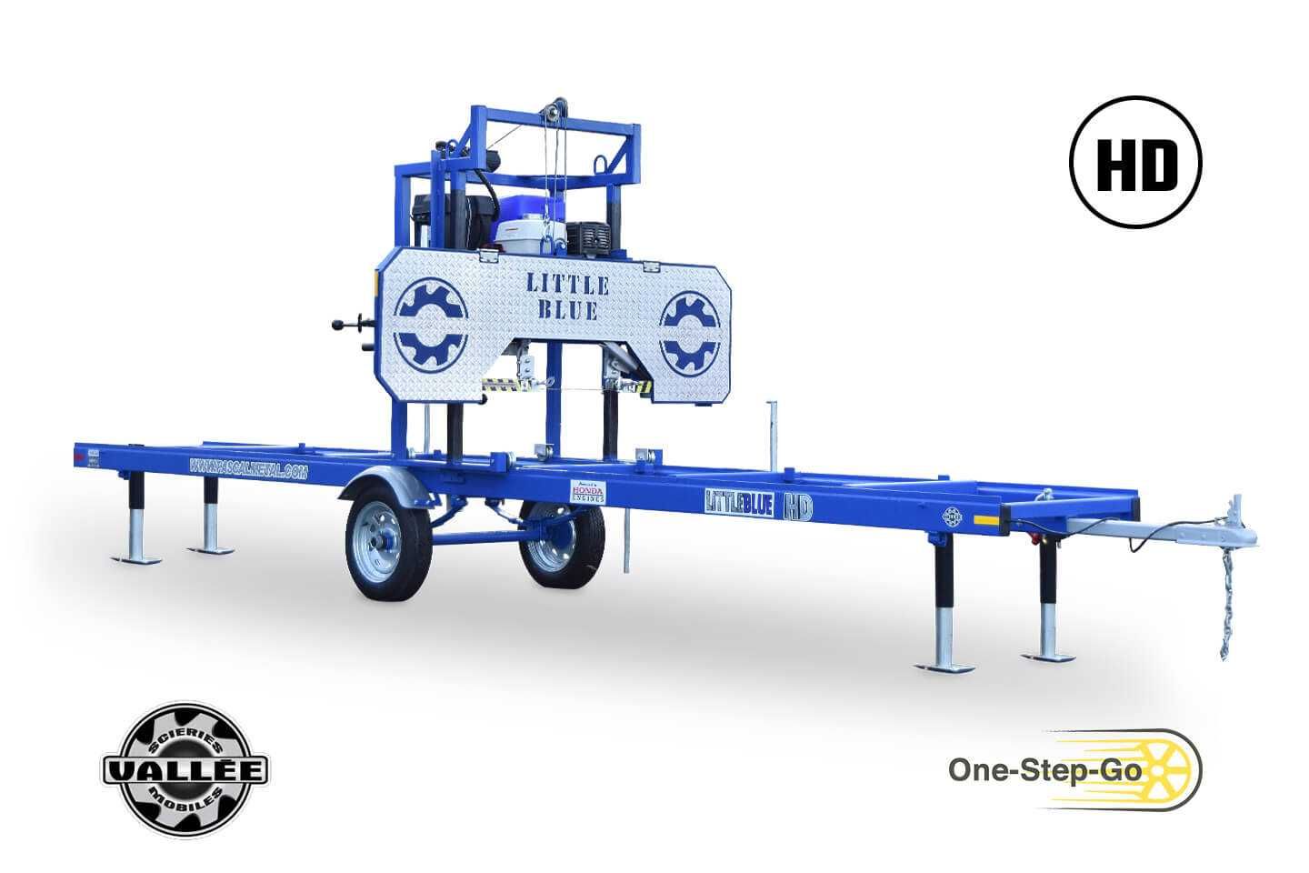 Little Blue HD - Scierie mobile Vallee Forestry Equipment - Châssis 19.5 pi, capacité 17 pieds x 30 pouces_0