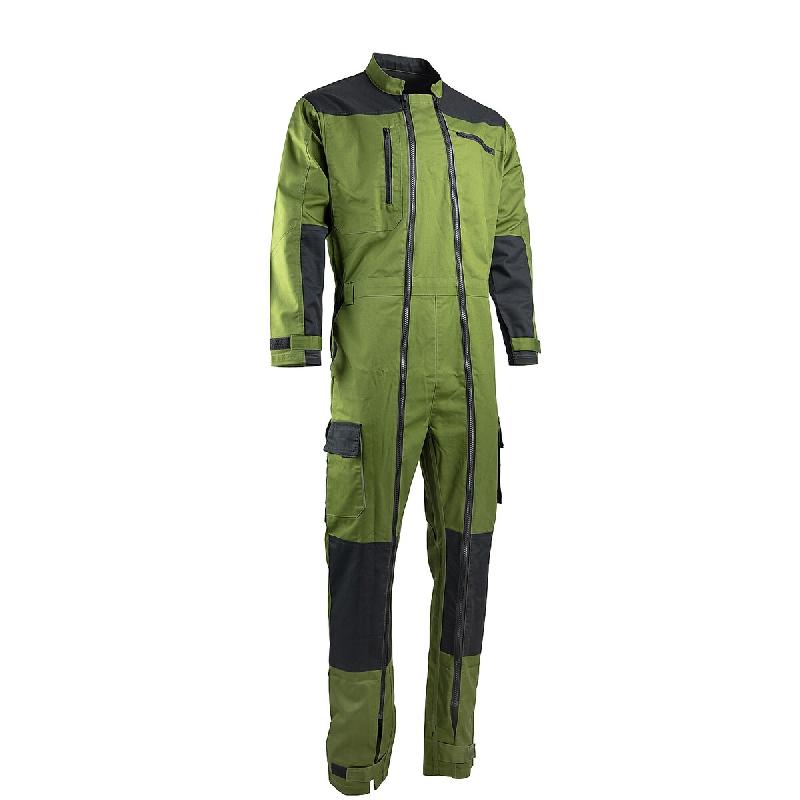 LMA WORKWEAR 1880 Combinaison de travail TRIDENT - VERT MOUSSE/NOIR XS - 1 - Taille unique multicolore multi-matériau 3473833298543_0