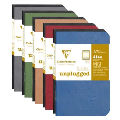 LOT DE 36 - SET DE 2 CARNETS PIQÛRE AGE BAG 7,5X12CM 48 PAGES LIGNÉ COULEURS ASSORTIS - ASSORTIS