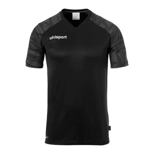 MAILLOT - UHLSPORT - GOAL 25 NOIR/ANTHRACITE