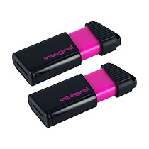 PACK 2 CLÉS USB INTEGRAL PULSE 8 GO
