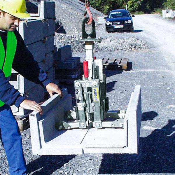Pince pour caniveaux - préhension intérieure KKV-200 - charge maximale 500 kg_0
