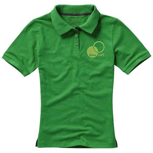 Polo manches courtes pour femmes Calgary - 100% coton, maille piquée 200 g/m², col et poignets en tricot plat_0
