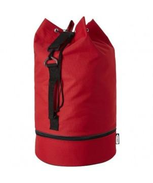 SAC MARIN IDAHO EN PLASTIQUE RECYCLÉ 35L - ROUGE - SACS MARINS PUBLICITAIRES PERSONNALISÉS