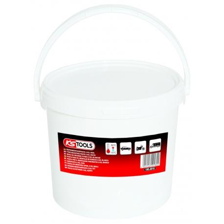 Seau de graisse à pneu blanche, 5KG - KS Tools | 100.4010_0