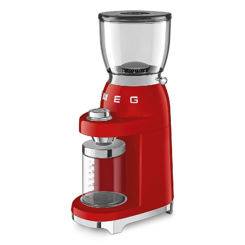 SMEG Moulin à Café 350g 150w Rouge CGF11RDEU - rouge 8017709318000_0