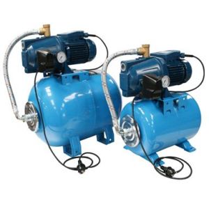 POMPE SURPRESSEUR EAU 550W 3300 L/H RÉSERVOIR 24L - 3 BARS AVEC MANOMÈTRE ET PRESSOSTAT
