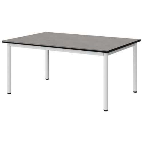TABLE MALIBU 120X80 T2 4P STRA BÉTON F186/NOIR BLC 9016