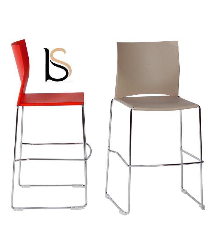 Tabouret haut LINO-H - ACT' - Noir_0