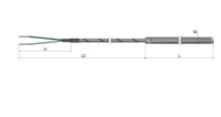 Thermocouple tubulaire - Tube standard TT10 - Types multiples, dimensions variées et câbles haute température_0