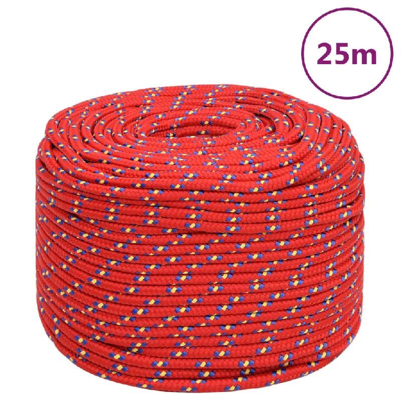 Corde polyester tressée 12mm 25m