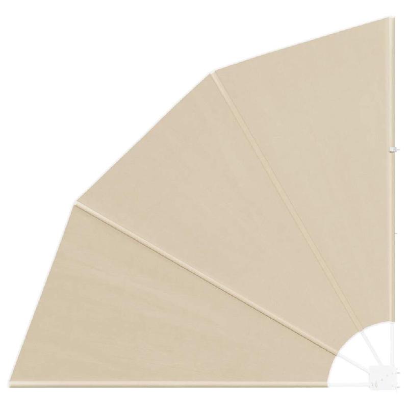 VidaXL Écran de confidentialité pour balcon Beige 140 x 140 cm Modèle Ombre Méditerranée - 42000925_0