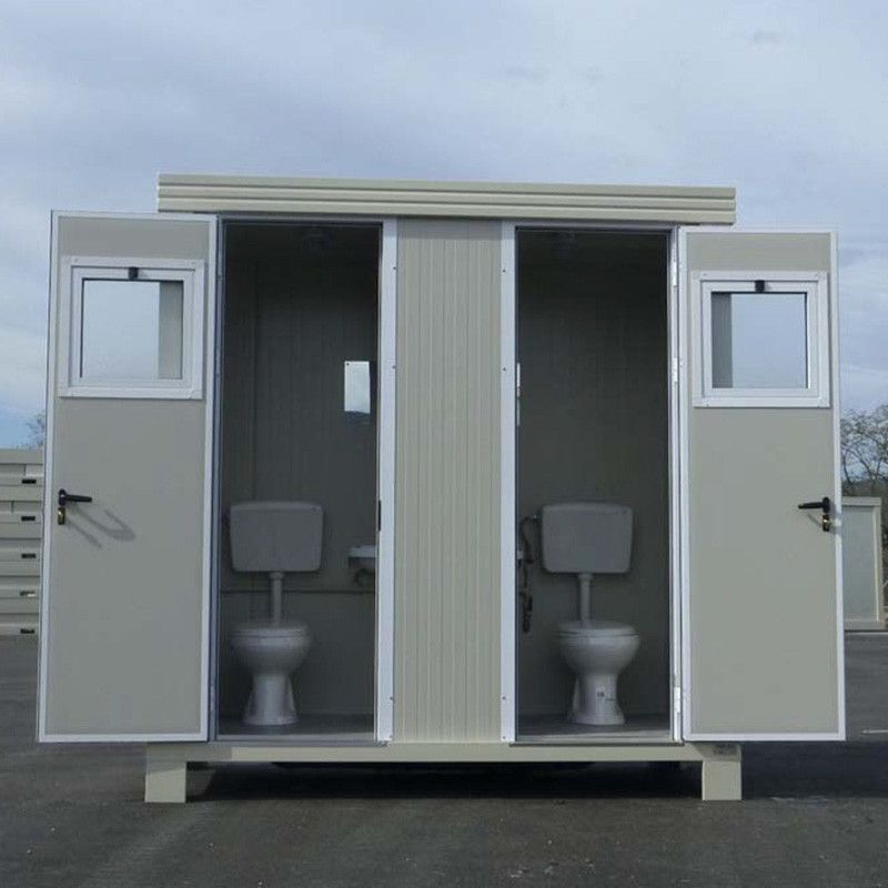 Bloc sanitaire SS1 série standard avec 2 WC et 2 Lave-mains_0