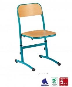 CHAISE APPUI SUR TABLE RÉGLABLE ET EMPILABLE - SAKI REGLABLE_0