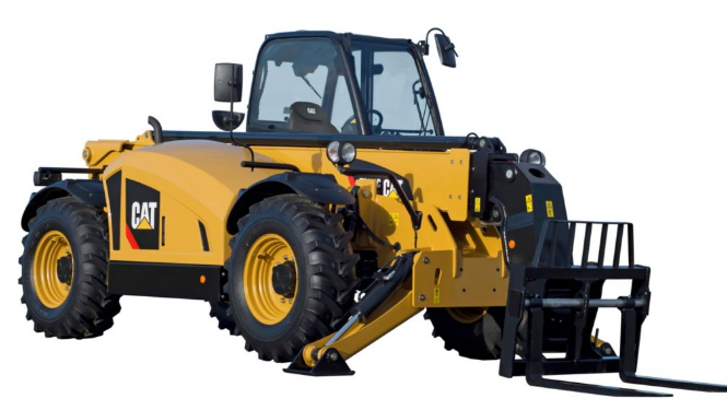Chargeurs à bras télescopique caterpillar th314d_0