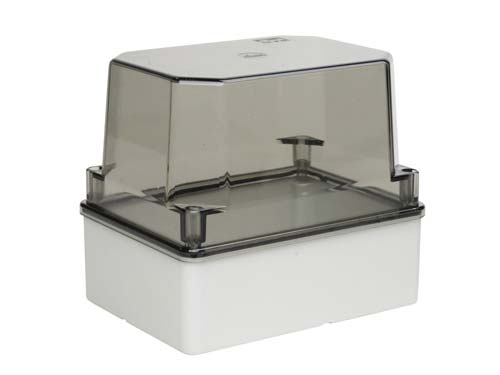 Coffret étanche IP56 - Couvercle transparent haut - Thermoplastique isolant_0