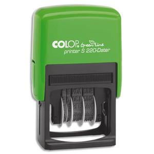Colop dateur - printer s 220 green line à encrage automatique. Hauteur caractères 4mm_0