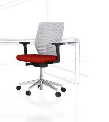 Fauteuil Dossier Polypropylène Blanc WHY - Référence 6430 SB M_0