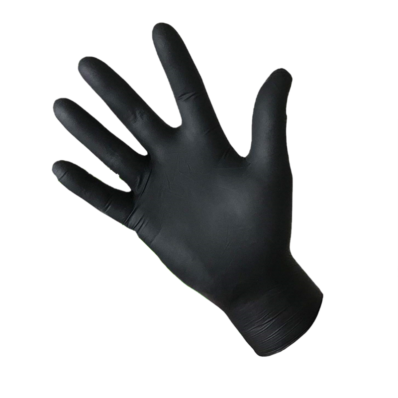 Gant nitrile non poudre noir taille s 4,8gr 240mm - bte de 100 - ap - 200001068_0