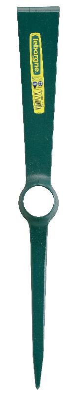 Pioche de jardin et terrassier Leborgne - outils forgés et trempés - 55 cm - 2,0 kg - sans manche_0