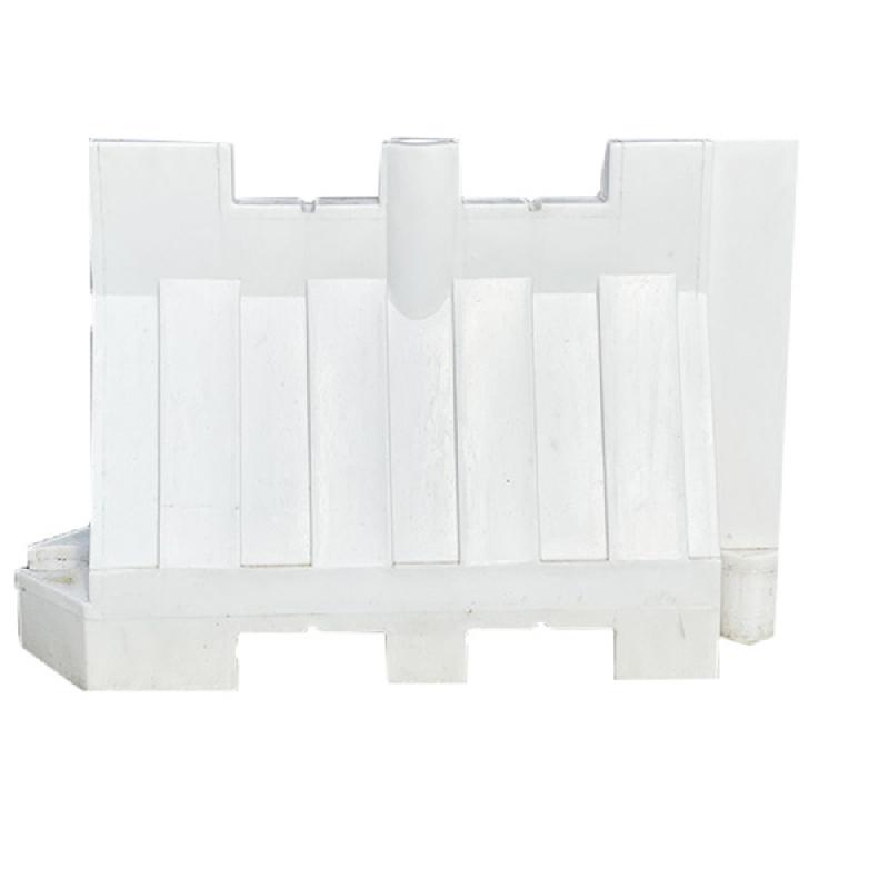 Séparateur de voie lestable - Lot de 9 - Polyéthylène haute densité - Empilable et résistant_0