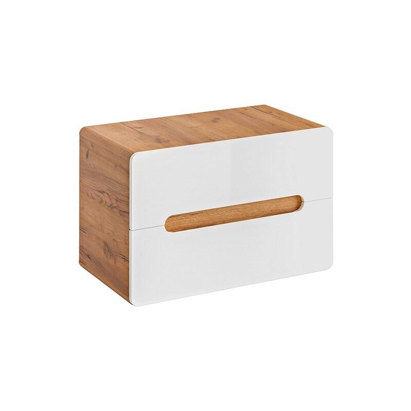 STELLAMEUBLES meuble sous vasque à poser aruba white - 3667335107797_0