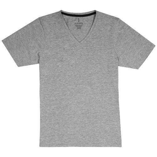 T-shirt bio manches courtes femme Kawartha - Col V - Coton biologique et élasthanne - 200 g/m²_0