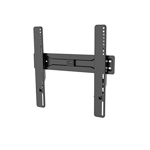 NEWSTAR - Support mural écrans plats LED-W600BLACK - Fixe, ultra-plat 1,8 cm, compatible VESA 600x400 mm, écrans 37'' à 75''_0