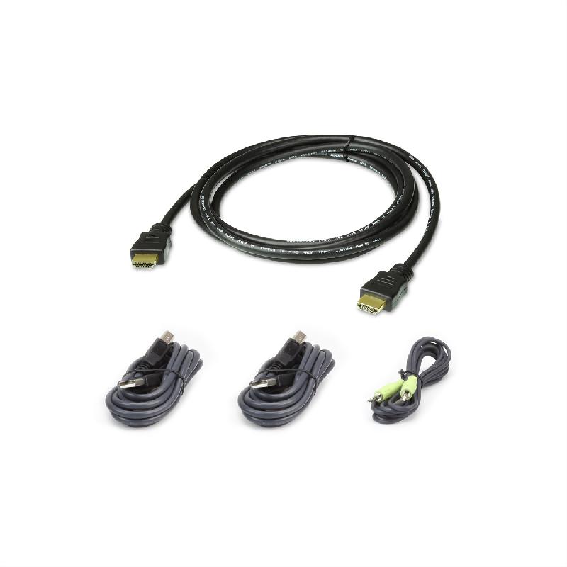 Aten 2l-7d02uhx4 kit de câbles kvm sécurisé hdmi usb_0