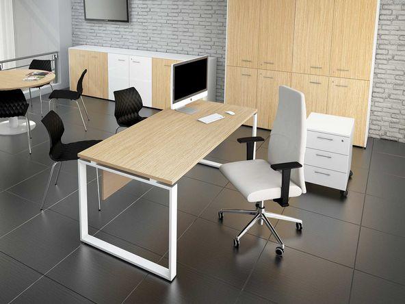 Bureau droit professionnel Aquis - individuel en bois - plusieurs dimensions et finitions_0