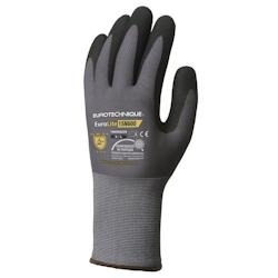 Coverguard - Gants manutention gris noir enduit nitrile EUROLITE 15N600 (Pack de 10) Gris / Noir Taille 11 - 5450564018990_0