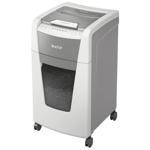 Leitz destructeur office 300 300f auto/8f man+cb, trombone/agrafe, coupe micro, p5, corbeill 60l 80160000_0