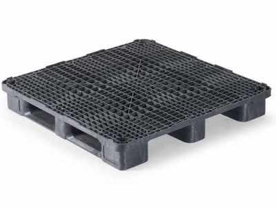 Palette  plastique   de qualité et recyclable -  1200 X 1200 - CUQP1212HR3RR_0