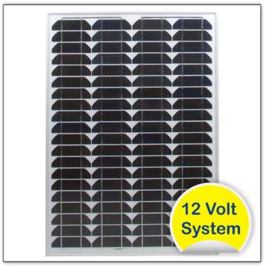 Panneau solaire photovoltaïque 40w  (12v)_0