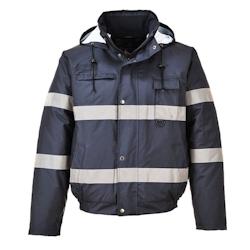 Portwest - Blouson de travail chaud IONA LITE Bleu Marine Taille S - S bleu polyester 5036108158683_0