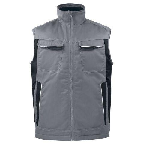 PROJOB 5704 BODYWARMER MULTIPOCHES PRIO MATELASSE GRIS - TAILLE XS