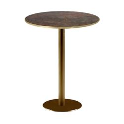 Restootab - Mange-debout Ø60cm Rome bistrot rouille - marron TB-ROMFF2-R60M-UND.ROU-LAI_0