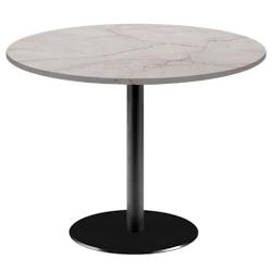 Restootab - Table Ø120cm - modèle Rome marbre yule - beige TB-ROMXL-R120M-MB.YUL_0