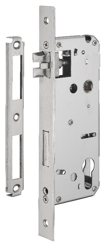 SERRURE ENCASTRABLE POUR PORTE D'INTÉRIEUR A50MM EA85MM BOUT CARRE_0