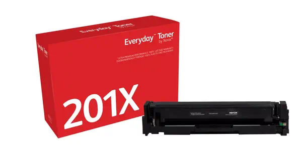 Toner Everyday¢ _OEM_NAME_ Noir de Xerox compatible avec HP 201X (CF400X), Grande capacité_0