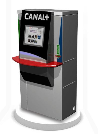 Borne de paiement autonome Topia Mini PFLS - compacte, positionnable en îlot, paiement espèces et carte_0