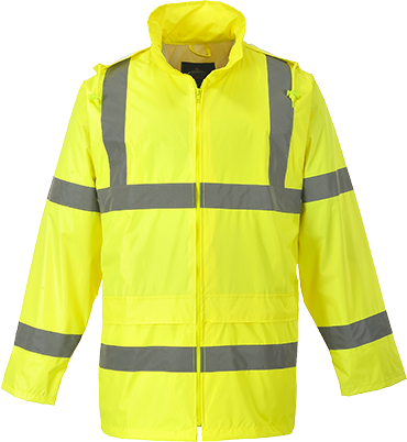 Veste de pluie hi-vis  jaune h440, 4xl_0