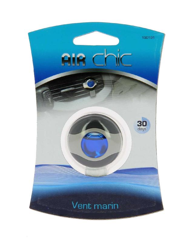 CARLINÉA AIR CHIC VENT MARIN - Désodorisant pour véhicule 2,5ml - Parfum fraîcheur marine_0