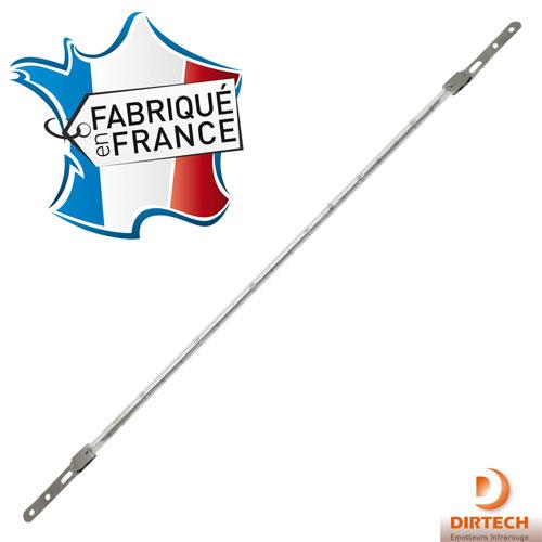 14107Z/98 - Tube quartz infrarouge 3000W 235V 11x787mm avec réflecteur - Dirtech_0